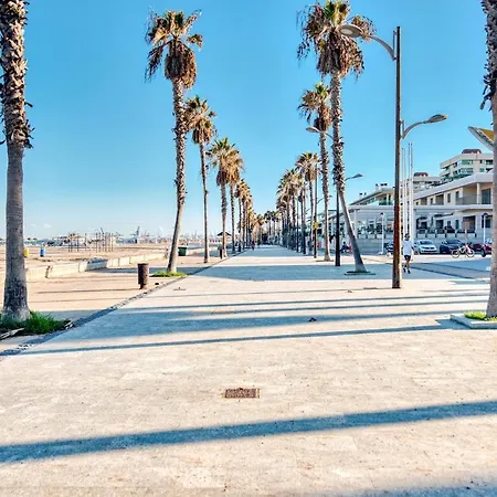 With Ocean And Pool Views - Next To The - Private Terrace Appartement Valencia